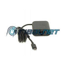 Adaptador CA 30W 3-pins da Dell com cabo de alimentação 1m redondo